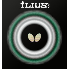 Borracha de Tênis de Mesa Butterfly Ilius S 0.5 mm Preta