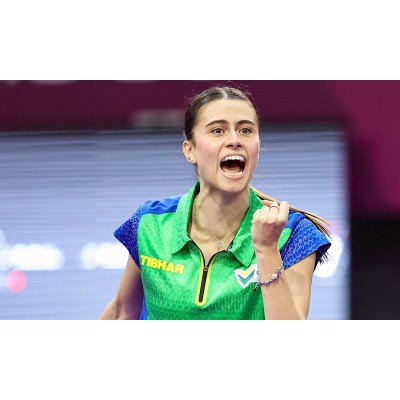 Bruna Takahashi entra para a História do Tênis de Mesa Brasileiro. Top 20 Mundial.